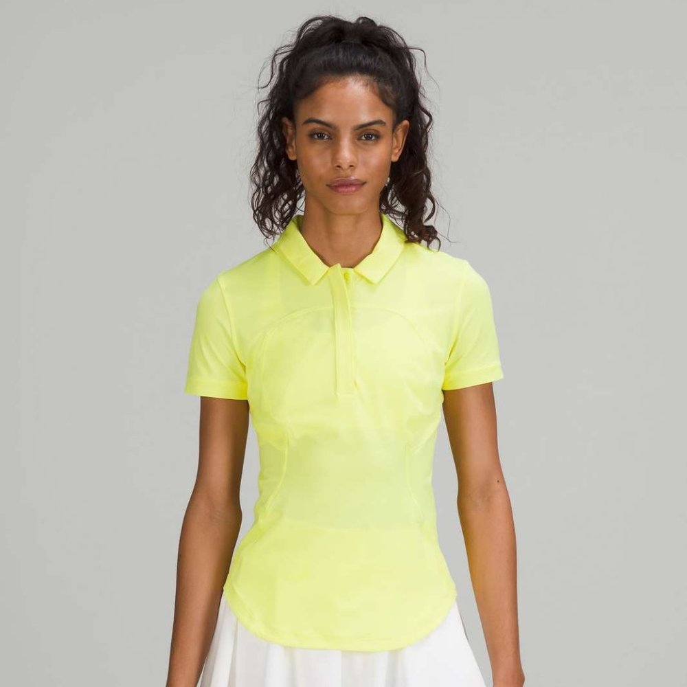 Lululemon Quick-Drying Short Sleeve Polo Shirt